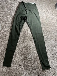 NEW With Tags OFFLINE by Aerie OG Hi-Rise Cotton Legging Olive Green Sz XS Long - Picture 1 of 5