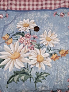 Vintage Baumwollstoff Gänseblümchen Blumen Panel 42 x 66" B - Bild 1 von 7