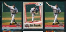 Lot (3) Liam Hendriks DAV Grandstand New Britain Rock Cats 2011 (CD42) SWSW6  