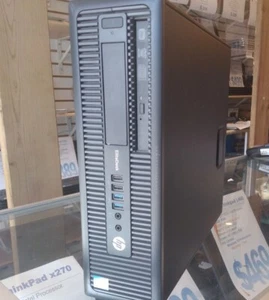 HP EliteDesk 800 G1 SFF, 3.50GHz i5, 8Gb RAM, 128Gb SSD - A Grade -FREE Shipping - Picture 1 of 3