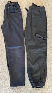Boys Lee Size 8 Twill Joggers and Pants Dark Gray - Picture 1 of 3