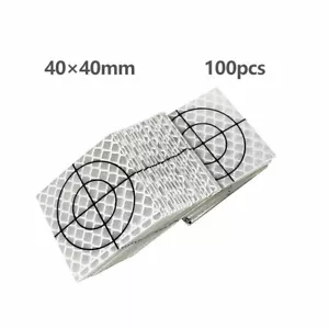 NEW 100PCS REFLECTOR SHEET 40X40MM TAPE TARGET - Picture 1 of 6