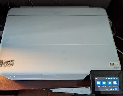 Epson EcoTank Photo ET-8550 Color Inkjet All-In-One Printer For Parts White - Image 1 of 4