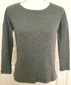 SOFT ENVIRONMENT Damen PXS Sweater Pullover grau Tweed Farbe leicht weich - Bild 1 von 8