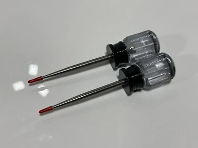 Craftsman Tools USA 2pc Lot 41028 Black End Scratch Awl Pick Tool Set (WF) (NOS)