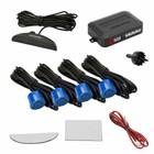 4 Sensors Car Parking Reverse Backup Rear Buzzer Radar System Kit Alarm Sensor