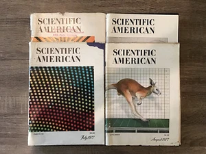 Lot Of 4: 1977 And 1978 Scientific American Magazines. **Free Shipping - Picture 1 of 9