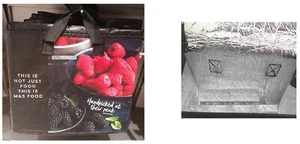 Two x M &S Shopping Bag Large -AntiBac Insulated Food Chill Shopper Bag ~ BN - Picture 1 of 5