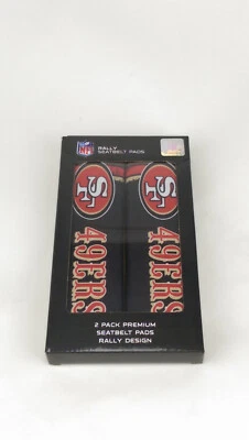 Novo Conjunto de Capas de Cinto de Segurança NFL San Francisco 49ers Carro Caminhão Suv Van Rally - Imagem 1 de 4