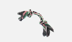 x1 Small Dog Rope Chew Toys Kit Tough Strong Knot Pet Puppy Cotton Teething Toy - Picture 1 of 2