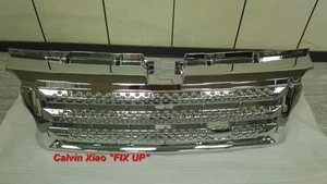 MIT ALL CHROMED FRONT GRILLE OL FOR RANGE ROVER L320 SPORT MODEL 2006-2009 - Picture 1 of 4