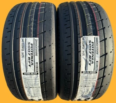 Set of TWO BRAND NEW 245/35ZR20 Bridgestone Potenza S007 RFT Run Flat Tires - Image 1 of 4