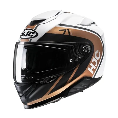 Casco de motocicleta HJC RPHA 71 cara completa ECE 22.06 Pinlock - Mapos dorado marrón Foto 1 de 4