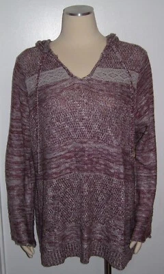 Women's Plus One World Wine Hooded Sweater 2X - Image 1 of 3
