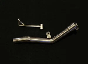 "AEW MID PIPE WITH CENTRE STAND BRACKET" FIT FOR ROYAL ENFIELD HIMALAYAN 450 - Picture 1 of 2