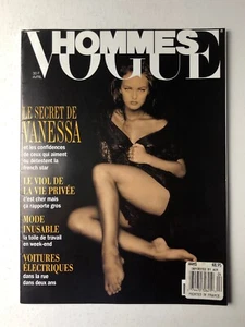 VTG Vogue Hommes international - April 1993 Vanessa Paradis Monica - Foto 1 di 4