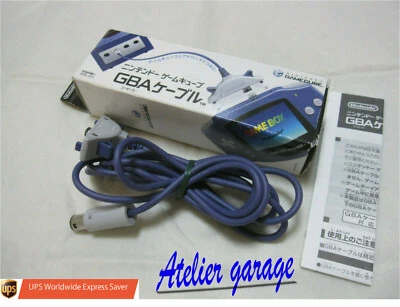 W/Tracking Number. W/BOX Japan Nintendo Official GBA Gameboy Advance Link Cable - Image 1 of 4