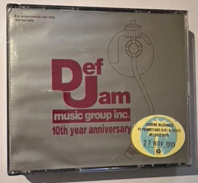 Def Jam Music Group Inc. 10th Year Anniversary 4 CD's Various Artists PROMO ONLY - Image 1 of 4