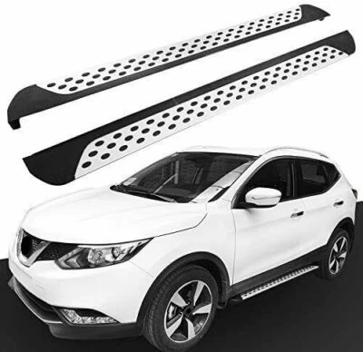 Se adapta a Nissan Rogue Sport Qashqai 2017-2021 estribo lateral barra Nerf Foto 1 de 4