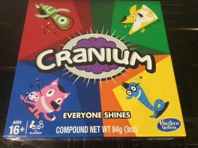Hasbro Cranium Board Game 2016 Edition Boxed New Contents Sealed - Image 1 of 3