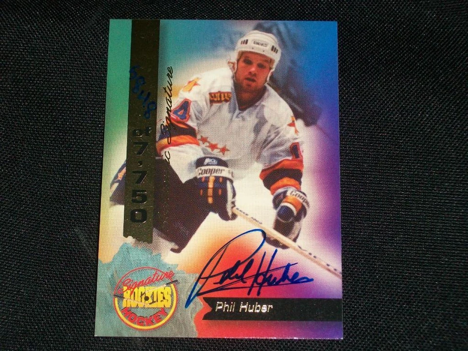 1994 Signature Rookies Phil Huber Signed On Card Auto #5848/7750  K - Image 1 of 1