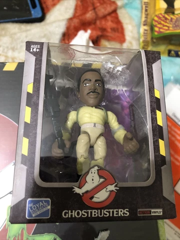 Loyal Subjects Ghostbusters Action Vinyl Figure Winston Zeddemore New Cover