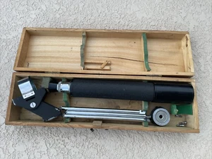 VINTAGE ORIGINAL MIGNON 10 x 15 x 20 HAND TELESCOPE MADE IN JAPAN WOOD BOX - Zdjęcie 1 z 18