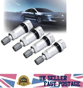Kit Riparazione 4x Valvola Sensore Pressione Pneumatici TPMS Peugeot 407 607 807 Citroen C4 C5 - Foto 1 di 7