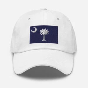 Embroidered Hat "South Carolina Flag" Cap - Picture 1 of 16