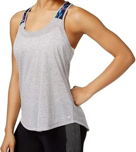 Ideology Printed Racerback Tank Top Womens Size X-Small - Picture 1 of 1