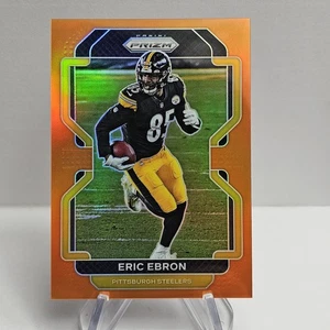 2021 Panini Prizm Eric Ebron Orange Prizm /249 Pittsburgh Steelers #252 - Picture 1 of 2