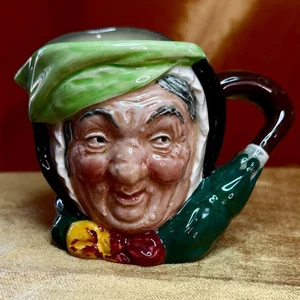 Royal Doulton~~Mini Jarra Jarra Toby~~~”Sairey Gamp”~~EXCELENTE🐇 Estado - Imagen 1 de 8