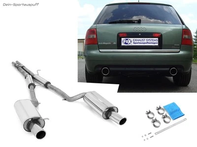 FOX Duplex Impianto Audi A6 S6 Quattro 4B C5 berlina Avant Ogni 100mm Obliquo - Immagine 1 di 4