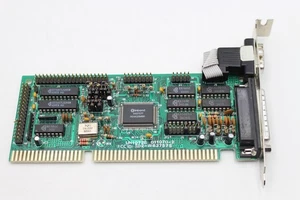 WINBOND UN1072B 25-PIN FEMALE ISA CONTROLLER CARD PARALLEL SERIAL ID2-W83757S - Picture 1 of 7