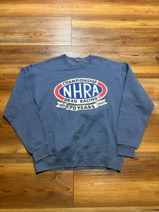 NHRA Championship Dragging Racing 70 Years Sweatshirt Size Large - Picture 1 of 5