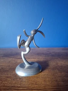 Vintage Shirley Zinn Hase Kaninchen Williamsburg Virginia Silber Danforth USA - Bild 1 von 5
