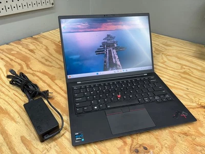 Lenovo ThinkPad X1 Carbon Gen 9 i7-1185G7 16GB 512GB 14” 4K HDR - Imagem 1 de 4
