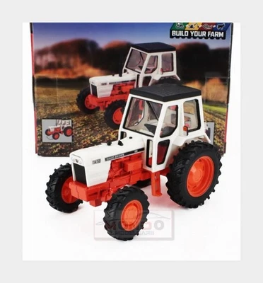 1:32 BRITAINS David Brown 1410 4Wd Tractor 1960 White Orange LC43393 MMC - Image 1 of 2
