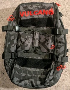 Vulcano Fire 1.5 Black Camo Red Paintball Rucksack - Bild 1 von 10