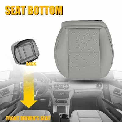 Driver Bottom Seat Cover For 2008-2015 Mercedes Benz GLK250 GLK280 GLK300 GLK350 Foto 1 de 4