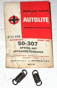 1958-1961 Dodge Plymouth NOS distributor weight springs 1881946 50-307 - Picture 1 of 1