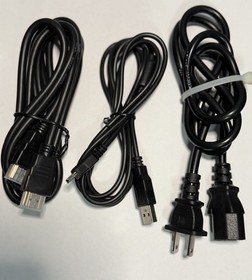 Sony PlayStation 3 PS3 Fat Bundle Power Cord ,  HDMI, Controller Charger