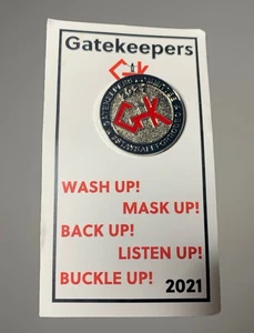 Prendedor del Comité Houston Livestock Stock Show & Rodeo “GATEKEEPERS” - Imagen 1 de 4
