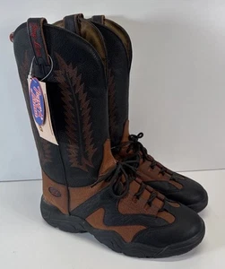 Vtg NWT Teny ( Tony ) Lama Teny Boots 10.5 D T4853 RARE Cowboy Boots Cowboycore - Picture 1 of 19