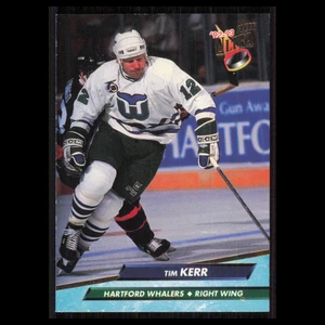 Tim Kerr #74 1992 Fleer Ultra Hartford Whalers Hockey Card NHL NM - Picture 1 of 3