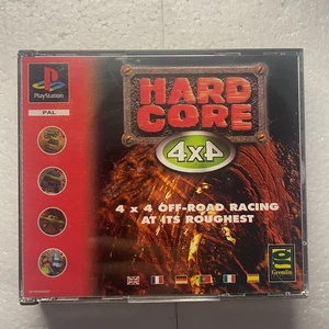 Hardcore 4x4 Sony Playstation 1 PS1 PSX PAL Game Complete 2-Disc Case Tested - Picture 1 of 4