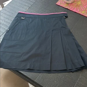Ralph Lauren Golf navy blue skort with a pink stripe at the waistband size 6 - Picture 1 of 10
