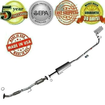 Muffler Exhaust System + Rear Converter Fits Toyota Camry 2.4L 2007-2009 - Image 1 of 4