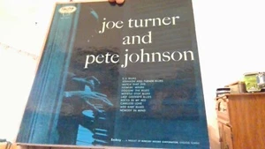 JOE TURNER & PETE JOHNSON 1955 EMARCY MG-36014 BLUE LABEL 1ST PRESS EXCELLENT - Picture 1 of 7