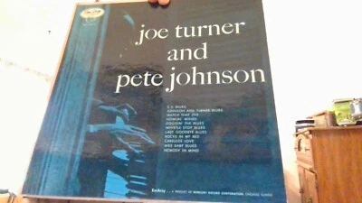 JOE TURNER & PETE JOHNSON 1955 EMARCY MG-36014 BLUE LABEL 1ST PRESS EXCELLENT - Image 1 of 4